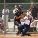 Saline sophomore Samantha Bruley is tagged out at home after trying to score in the game against Allen Park on Saturday, June 8. Daniel Brenner I AnnArbor.com
